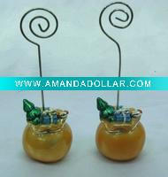Wholesale Magnet Name Card Holder Resin Christmas Item