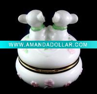 Christmas ceramic decoration