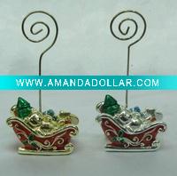 Wholesale Magnet Name Card Holder Resin Christmas Item