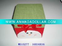 Square Christmas gift box@ws15277