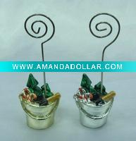 Wholesale Magnet Name Card Holder Resin Christmas Item