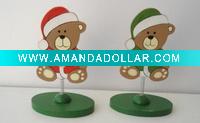 Wholesale Arts decoration craft decorative wood name card holder