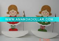 Wholesale Arts decoration craft decorative wooden name card holder