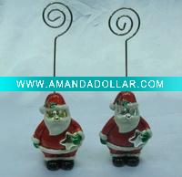 Wholesale Magnet Name Card Holder Resin Christmas Item