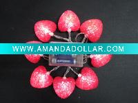 Wholesale EVA heart led christmas decorative lightchain