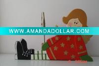 Wholesale Arts decoration craft decorative wood decorative name card holder