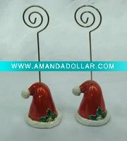 Magnet Name Card Holder Resin Christmas Item