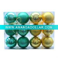 Promotion plastic Christmas ball