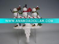 Polyresin snowman for home decoration