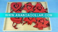 wooden hanging decoration