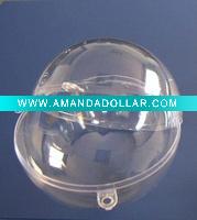 Wholesale Transparent Christmas ball,xmas ball