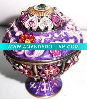 enamel jewelry box