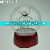 Wholesale christmas ball with LED light and music