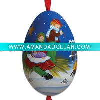 Christmas Egg Ornaments