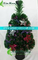 Mni Table Decorative Fiber Optic Christmas tree