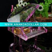 Beautiful crystal piano