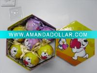 double-deck gift box,contain 14pcs,with bear pattern