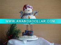 Acrylic Snowman Ornament