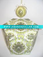 double-deck gift box,contain 14pcs,with flower pattern