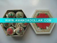 Wholesale single-deck gift box,contain 7pcs,with flower pattern