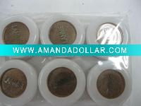 single bright eye shadow