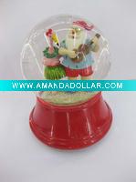 Wholesale Resin Christmas Snow Globe,Resin Santa Claus Snow Ball