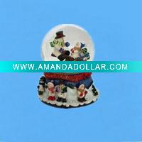 Christmas snow globe