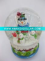 Wholesale Polyresin Christmas Water Ball,Polyresin Santa Claus Snow Globe