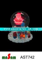 Wholesale resin santa water globe