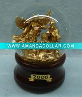 Christmas Nativity water globe