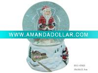 Wholesale Resin christmas water globe decoration