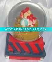 Wholesale 65MM Water globe snow globe Xmas gift