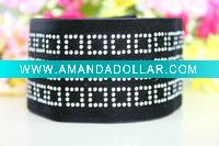 Wholesale Wedding Diamond velvet ribbon,Decorate velvet tape,Fashion velvet ribbon-Favor Ribbons