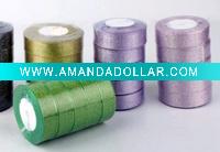 Wholesale gold/silver/color metallic ribbons
