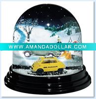Wholesale Resin Water GLobe Crafts Christmas Gift