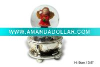 Wholesale Lovely Christmas angel polyresin waterball item