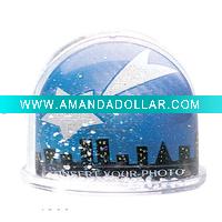 Wholesale Resin Water GLobe Crafts Christmas Gift DIA.=80mm