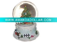 Christmas Tree Snow Globe