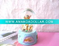LED water globe ,resin crafts