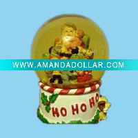 Christmas snow globe gift