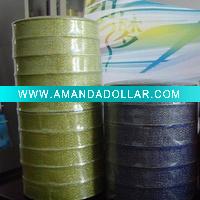 colorful metallic ribbon