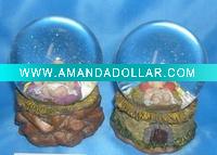 NATIVITY WATER GLOBE WITH LED LIGHT ,Xmas gift