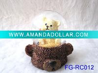 LED water globe ,resin crafts