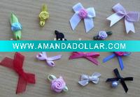 Wholesale satin ribbon bow,hair bow,decoration bow,mini bow