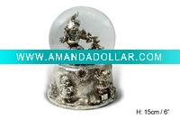Christmas resin waterball deco
