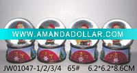 Wholesale resin water snow globe for christmas day