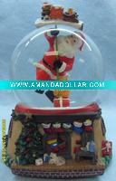 Christmas santa Snow Globe