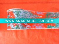 Wholesale Organza Ribbon (Christmas Fabric )