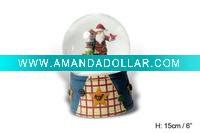 Wholesale Christmas man& snowman polyresin waterball deco