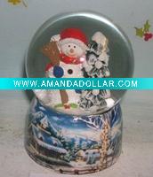 Wholesale 80MM DIA VALENTINE WATERGLOBE Xmas gift
